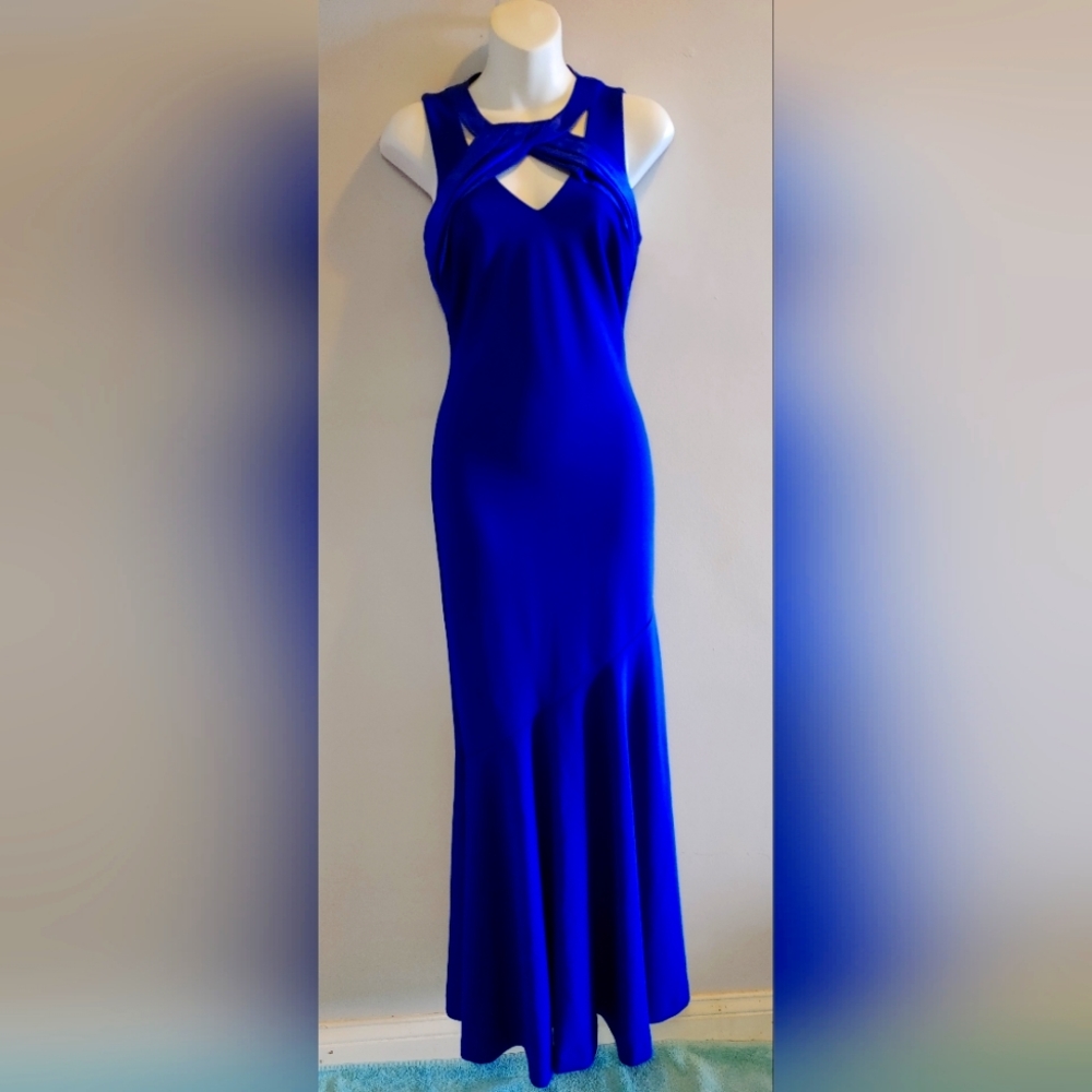 Jessica Howard Royal Cobalt Blue Evening Gown size 4